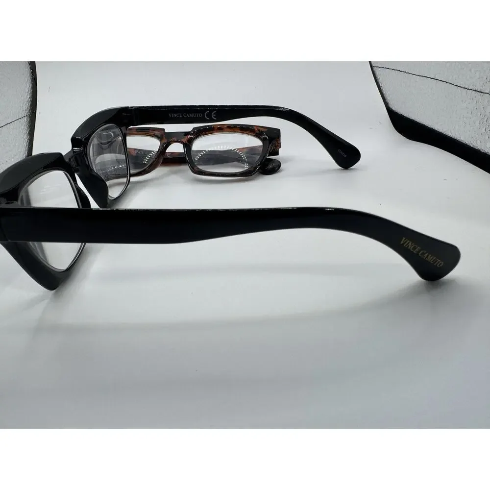 VINCE CAMUTO 2‎ PkPREMIUM READING GLASSES COLLECTION READERS +3